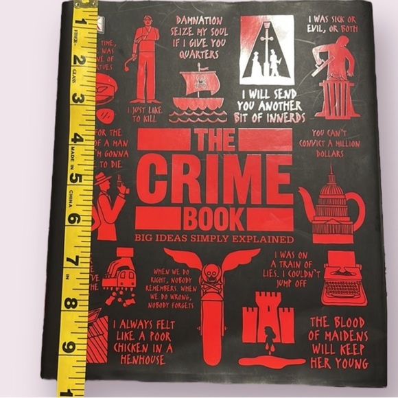 NWOT The Crime Book: Big Ideas Simply Explained​ - Picture 2 of 8